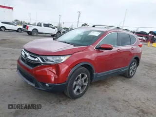 2018 Honda CR-V EX-L with VIN 5J6RW2H84JL021780, listed as a IAAI auction lot 41652489 with 39,217 mi miles. Bid and sale history available at carsss.com. Image 17.