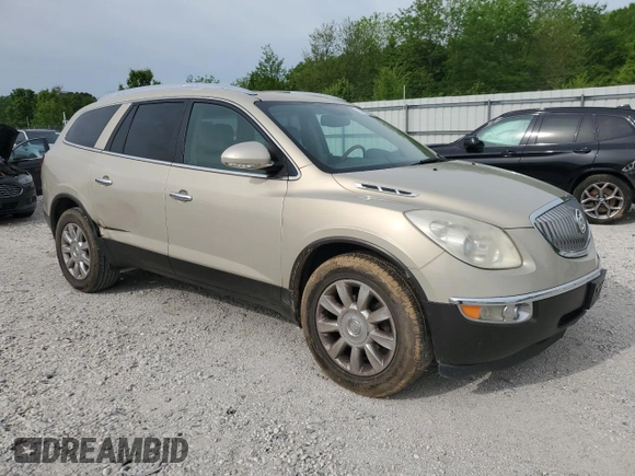2012 Buick Enclave Leather with VIN 5GAKRCED0CJ178664, listed as a Copart auction lot 54265035 with 238,648 mi miles and Salvage Title. Bid and sale history available at DreamBid. Image 4.