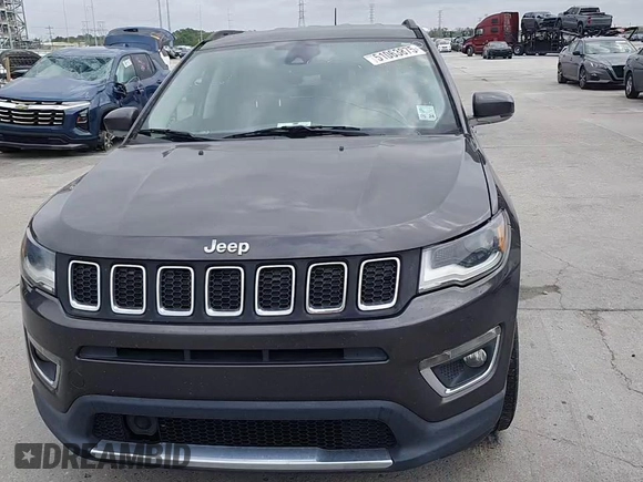 2018 Jeep Compass Limited with VIN 3C4NJCCB9JT406574, listed as a Copart auction lot 51063875 with 110,779 mi miles and Salvage Title. Bid and sale history available at carsss.com. Image 12.