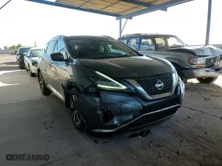 2020 Nissan Murano SV with VIN 5N1AZ2BS8LN166029, listed as a Copart auction lot 45992925 with 59,153 mi miles and Salvage Title. Bid and sale history available at carsss.com. Image 12.