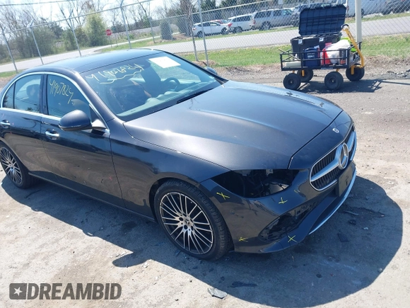 2023 Mercedes-Benz C 300 with VIN W1KAF4HB0PR070948, listed as a IAAI auction lot 41907824 with 44,815 mi miles and . Bid and sale history available at DreamBid. Image 1.
