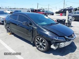 2013 Honda Civic Si with VIN 2HGFB6E50DH706156, listed as a IAAI auction lot 42249859 with 150,663 mi miles and . Bid and sale history available at DreamBid. Image 1.