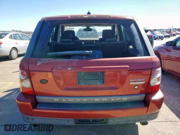 2006 Land Rover Range Rover Sport SC with VIN SALSH234X6A958456, listed as a Copart auction lot 47623375 with 139,847 mi miles and Clean Title. Bid and sale history available at carsss.com. Image 6.
