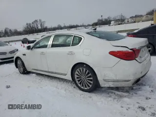 2015 Kia K900 Luxury with VIN KNALW4D41F6022043, listed as a Copart auction lot 87596305 with 80,853 mi miles and Salvage Title. Bid and sale history available at carsss.com. Image 2.