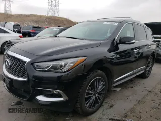 2016 Infiniti QX60 with VIN 5N1AL0MM3GC503924, listed as a Copart auction lot 44985065 with 109,328 mi miles and Salvage Title. Bid and sale history available at DreamBid. Image 1.