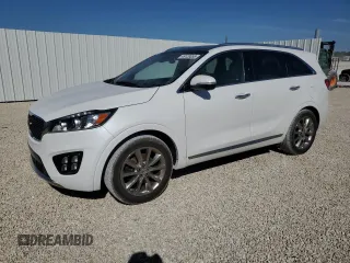 2018 Kia Sorento SX with VIN 5XYPK4A58JG361692, listed as a Copart auction lot 49129055 with 55,022 mi miles and Non repairable. Bid and sale history available at DreamBid. Image 1.