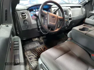 2014 Ford F-150 XL with VIN 1FTFX1ET4EKG44031, listed as a Copart auction lot 50257415 with 172,821 mi miles and Salvage Title. Bid and sale history available at carsss.com. Image 8.