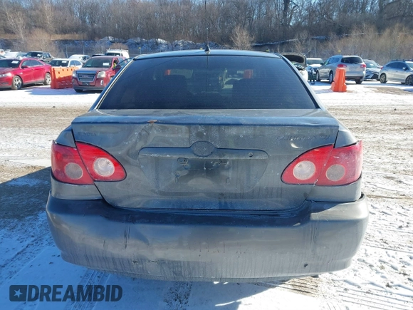 2008 Toyota Corolla CE with VIN 1NXBR32E98Z005691, listed as a IAAI auction lot 41333109 with 273,620 mi miles and . Bid and sale history available at DreamBid. Image 16.