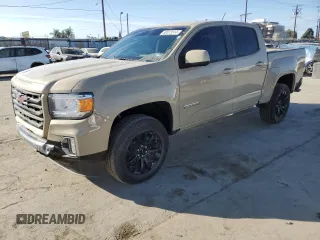 2022 GMC Canyon 2WD Elevation with VIN 1GTG5CEN6N1261124, listed as a Copart auction lot 80513514 with 34,070 mi miles and Salvage title. Bid and sale history available at DreamBid. Image 1.