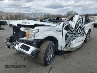 2018 Ford F-150 XL with VIN 1FTFX1E55JFA53517, listed as a Copart auction lot 49957355 with Not Provided miles and Clean Title. Bid and sale history available at DreamBid. Image 1.