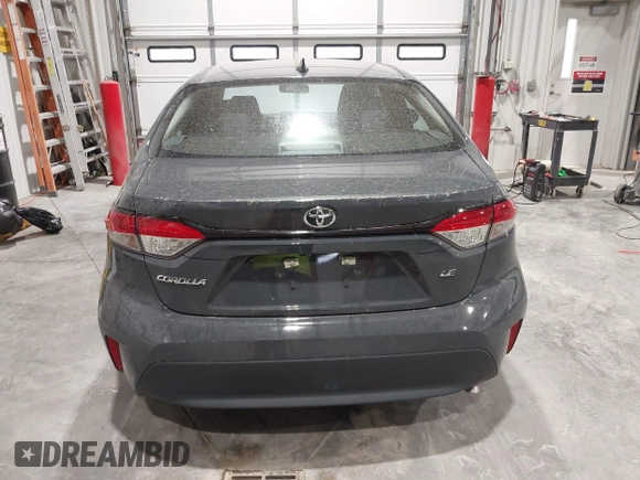 2025 Toyota Corolla LE with VIN 5YFB4MDE3SP259777, listed as a IAAI auction lot 42046650 with 4,167 mi miles. Bid and sale history available at carsss.com. Image 15.