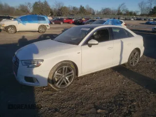 2019 Audi A3 Sedan Premium with VIN WAUBEGFF9KA082819, listed as a Copart auction lot 88556895 with 44,520 mi miles and Salvage Title. Bid and sale history available at carsss.com. Image 1.