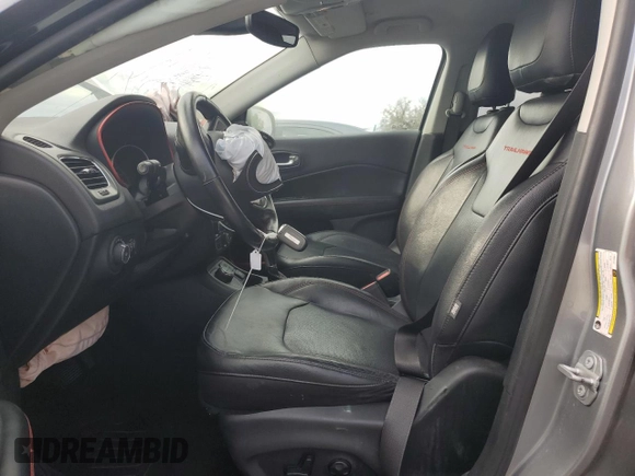 2018 Jeep Compass Trailhawk with VIN 3C4NJDDB3JT168841, listed as a Copart auction lot 59009415 with 130,752 mi miles and Salvage title. Bid and sale history available at DreamBid. Image 7.