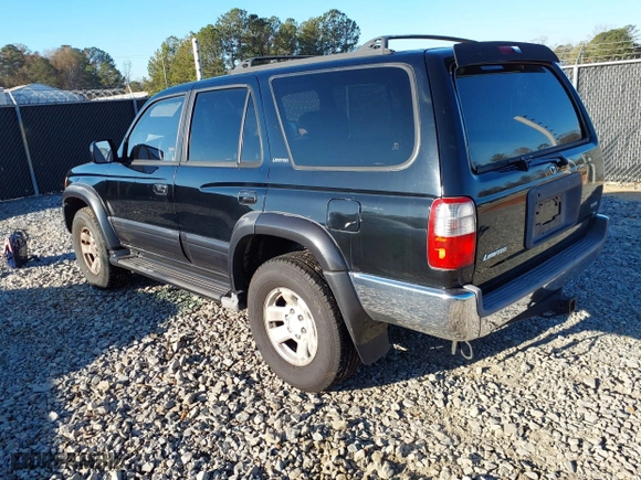 1997 Toyota 4Runner Limited with VIN JT3HN87R5V0077899, listed as a IAAI auction lot 41158201 with 332,243 mi miles. Bid and sale history available at carsss.com. Image 3.