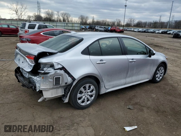 2023 Toyota Corolla Hybrid LE with VIN JTDBCMFE6P3024466, listed as a Copart auction lot 52229695 with 17,854 mi miles and Salvage Title. Bid and sale history available at carsss.com. Image 3.