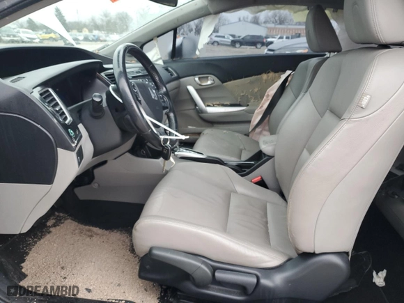 2013 Honda Civic Cpe EX-L with VIN 2HGFG3B09DH505901, listed as a Copart auction lot 44942055 with 141,268 mi miles and Salvage Title. Bid and sale history available at carsss.com. Image 7.