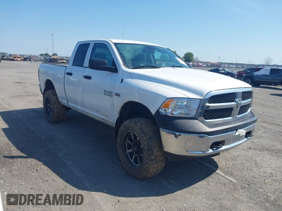 2016 Ram 1500 Express with VIN 1C6RR7FT5GS328981, listed as a IAAI auction lot 41990350 with 129,431 mi miles and . Bid and sale history available at DreamBid. Image 1.