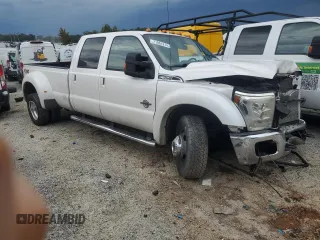 2015 Ford F-350 Lariat with VIN 1FT8W3DT6FEA07859, listed as a Copart auction lot 71061214 with Not provided miles and Salvage title. Bid and sale history available at DreamBid. Image 4.