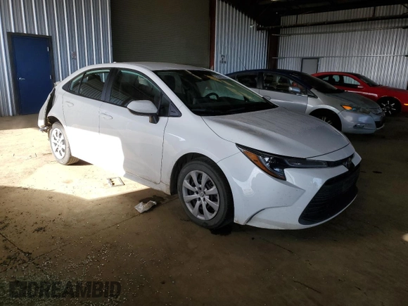 2023 Toyota Corolla LE z VIN 5YFB4MDE9PP044122, wystawiony jako Copart lot #52387125 z przebiegiem 10 596 mil mil oraz Szkoda całkowita • Salvage title. Historia ofert i sprzedaży dostępna na DreamBid. Obrazek 4.