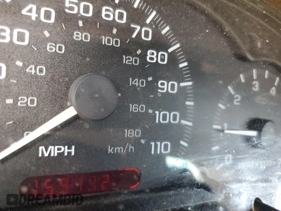 2002 Chevrolet Cavalier with VIN 1G1JC524727283976, listed as a Copart auction lot 76635194 with 159,492 mi miles and Salvage Title. Bid and sale history available at carsss.com. Image 9.