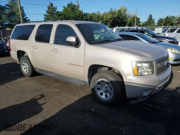 2007 Chevrolet Suburban LT with VIN 1GNFK16367J313299, listed as a Copart auction lot 65272584 with 232,320 mi miles and Clean Title. Bid and sale history available at carsss.com. Image 4.