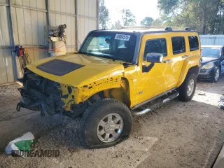 2006 Hummer H3 with VIN 5GTDN136568163593, listed as a Copart auction lot 88664575 with 128,171 mi miles and Salvage Title. Bid and sale history available at DreamBid. Image 1.