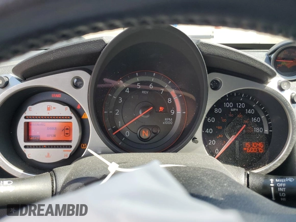 2012 Nissan 370Z Touring with VIN JN1AZ4EH5CM560516, listed as a Copart auction lot 52364935 with 151,046 mi miles and Salvage Title. Bid and sale history available at carsss.com. Image 9.