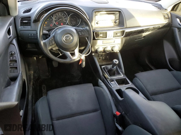 2016 Mazda CX-5 Sport with VIN JM3KE2BE0G0782901, listed as a Copart auction lot 46283615 with 120,335 mi miles and Salvage Title. Bid and sale history available at DreamBid. Image 8.