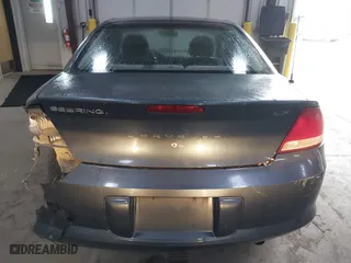 2002 Chrysler Sebring LX with VIN 1C3EL46XX2N197150, listed as a IAAI auction lot 41717055 with 168,789 mi miles. Bid and sale history available at carsss.com. Image 16.