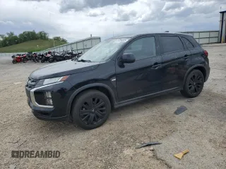 2023 Mitsubishi Outlander ES z VIN JA4ARUAU4PU015567, wystawiony jako Copart lot #57254525 z przebiegiem 58 359 mil mil oraz Szkoda całkowita • Salvage title. Historia ofert i sprzedaży dostępna na DreamBid. Obrazek 1.