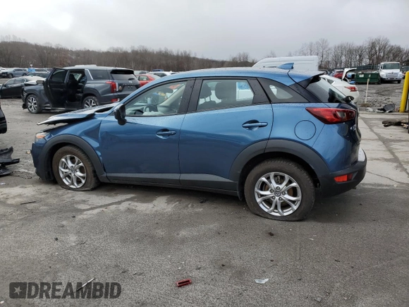 2019 Mazda CX-3 Sport with VIN JM1DKFB7XK0454736, listed as a Copart auction lot 47247055 with 20,562 mi miles and Salvage Title. Bid and sale history available at carsss.com. Image 2.