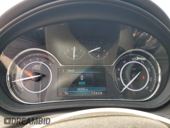 2014 Buick Regal with VIN 2G4GK5EX0E9221506, listed as a Copart auction lot 61941555 with 105,259 mi miles and Non repairable. Bid and sale history available at DreamBid. Image 9.