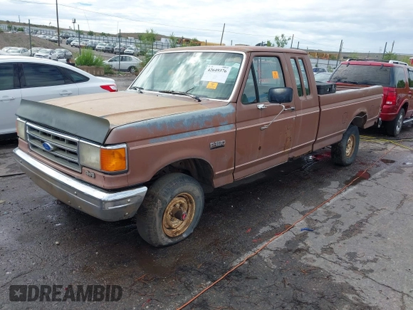1989 Ford F-150 with VIN 1FTEX14Y1KKA59105, listed as a IAAI auction lot 42649376 with 50,869 mi miles and . Bid and sale history available at DreamBid. Image 2.