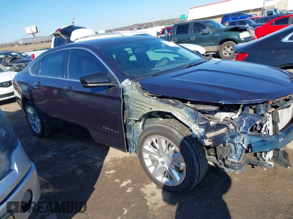 2019 Chevrolet Impala LS with VIN 2G11X5S37K9142836, listed as a IAAI auction lot 41340799 with 31,217 mi miles and . Bid and sale history available at DreamBid. Image 14.