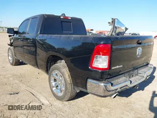 2022 Ram 1500 Big Horn with VIN 1C6RREBT3NN442466, listed as a IAAI auction lot 40734114 with 22,586 mi miles and . Bid and sale history available at DreamBid. Image 3.