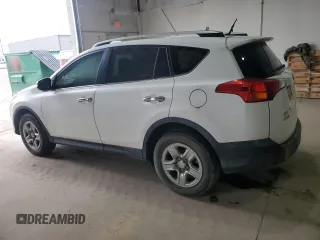 2013 Toyota RAV4 XLE with VIN JTMRFREV3DD014990, listed as a Copart auction lot 45807455 with 123,720 mi miles and Salvage Title. Bid and sale history available at DreamBid. Image 2.