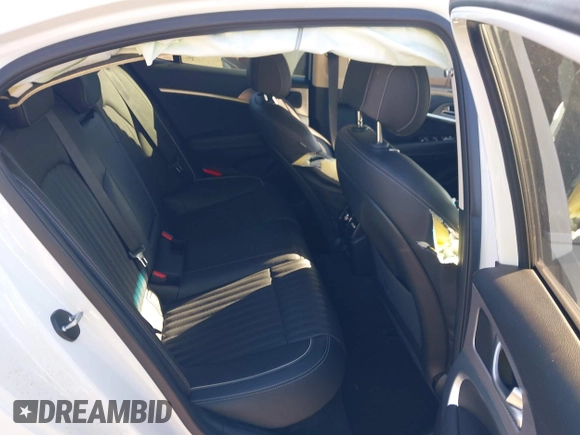 2022 Genesis G70 2.0T with VIN KMTG34TA2NU103990, listed as a IAAI auction lot 42302385 with 39,090 mi miles and . Bid and sale history available at DreamBid. Image 8.