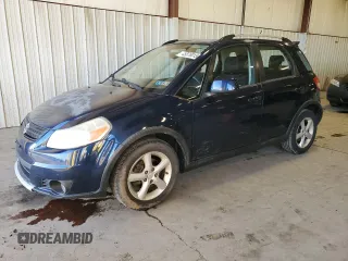 2008 Suzuki SX4 with VIN JS2YB417685101726, listed as a Copart auction lot 45879015 with 66,034 mi miles and Salvage Title. Bid and sale history available at carsss.com. Image 1.