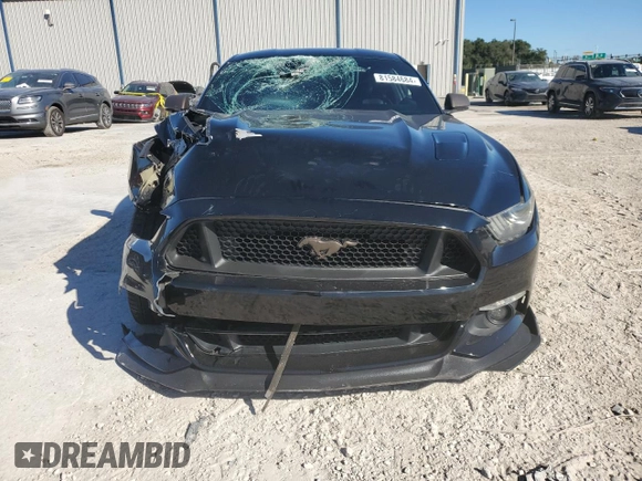 2016 Ford Mustang GT with VIN 1FA6P8CF4G5255600, listed as a Copart auction lot 81584684 with 78,096 mi miles and Salvage Title. Bid and sale history available at carsss.com. Image 5.