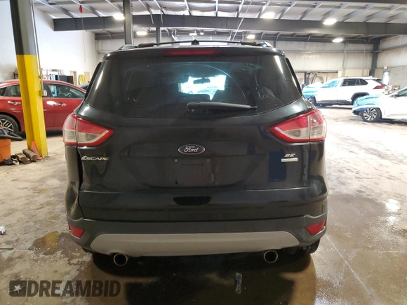 2013 Ford Escape SE with VIN 1FMCU9GX5DUA90541, listed as a Copart auction lot 58897585 with 124,593 mi miles and Salvage title. Bid and sale history available at DreamBid. Image 6.