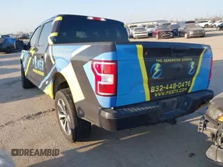 2020 Ford F-150 XL with VIN 1FTEW1CP6LKD42922, listed as a IAAI auction lot 41698709 with 131,218 mi miles. Bid and sale history available at carsss.com. Image 3.