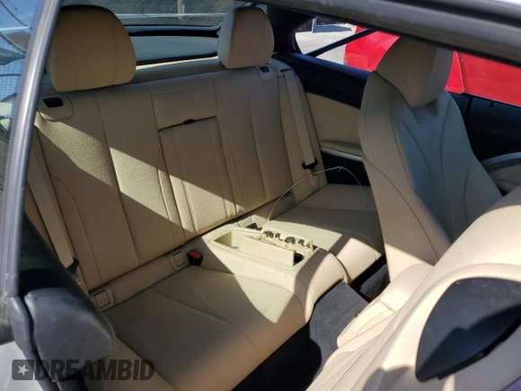 2018 BMW 4 Series 430i with VIN WBA4Z1C59JEC73155, listed as a Copart auction lot 57914725 with 57,909 mi miles and Salvage title. Bid and sale history available at DreamBid. Image 10.