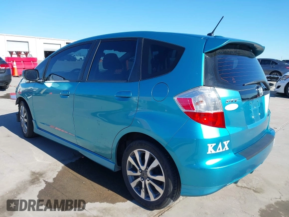 2013 Honda Fit Sport with VIN JHMGE8H56DC034820, listed as a IAAI auction lot 41737797 with 157,846 mi miles. Bid and sale history available at carsss.com. Image 3.