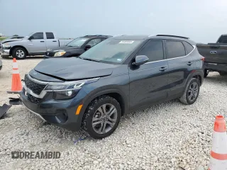2021 Kia Seltos S with VIN KNDEU2AA4M7129983, listed as a Copart auction lot 55466665 with 65,209 mi miles and Salvage Title. Bid and sale history available at DreamBid. Image 1.