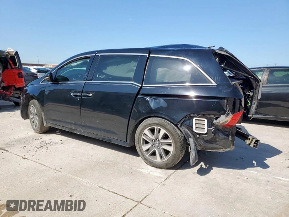 2016 Honda Odyssey Touring Elite with VIN 5FNRL5H93GB146838, listed as a Copart auction lot 54314345 with 171,479 mi miles and Salvage Title. Bid and sale history available at carsss.com. Image 2.