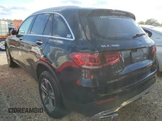 2022 Mercedes-Benz GLC with VIN W1N0G8DBXNV385950, listed as a Copart auction lot 62633152 with 0 mi miles. Bid and sale history available at carsss.com. Image 3.