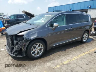 2019 Chrysler Pacifica Limited 35th Anniversary with VIN 2C4RC1GG1KR552252, listed as a Copart auction lot 59703645 with 140,653 mi miles and Salvage title. Bid and sale history available at DreamBid. Image 1.