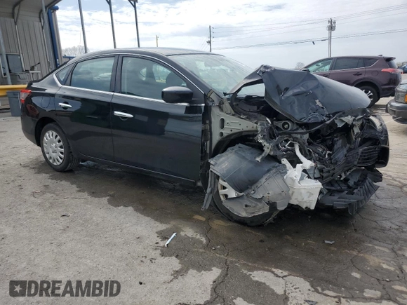 2014 Nissan Sentra SV with VIN 3N1AB7AP4EY241398, listed as a Copart auction lot 50979105 with 37,388 mi miles and Non repairable. Bid and sale history available at DreamBid. Image 4.