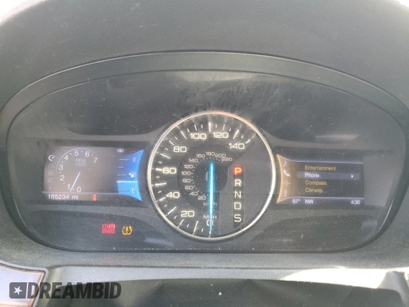 2013 Ford Edge Limited z VIN 2FMDK3KC1DBB45858, wystawiony jako Copart lot #52967105 z przebiegiem 185 234 mil mil oraz Szkoda całkowita • Salvage title. Historia ofert i sprzedaży dostępna na DreamBid. Obrazek 9.