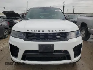 2020 Land Rover Range Rover Sport SVR with VIN SALWZ2RE4LA740250, listed as a Copart auction lot 50331744 with 81,420 mi miles and Clean Title. Bid and sale history available at carsss.com. Image 5.
